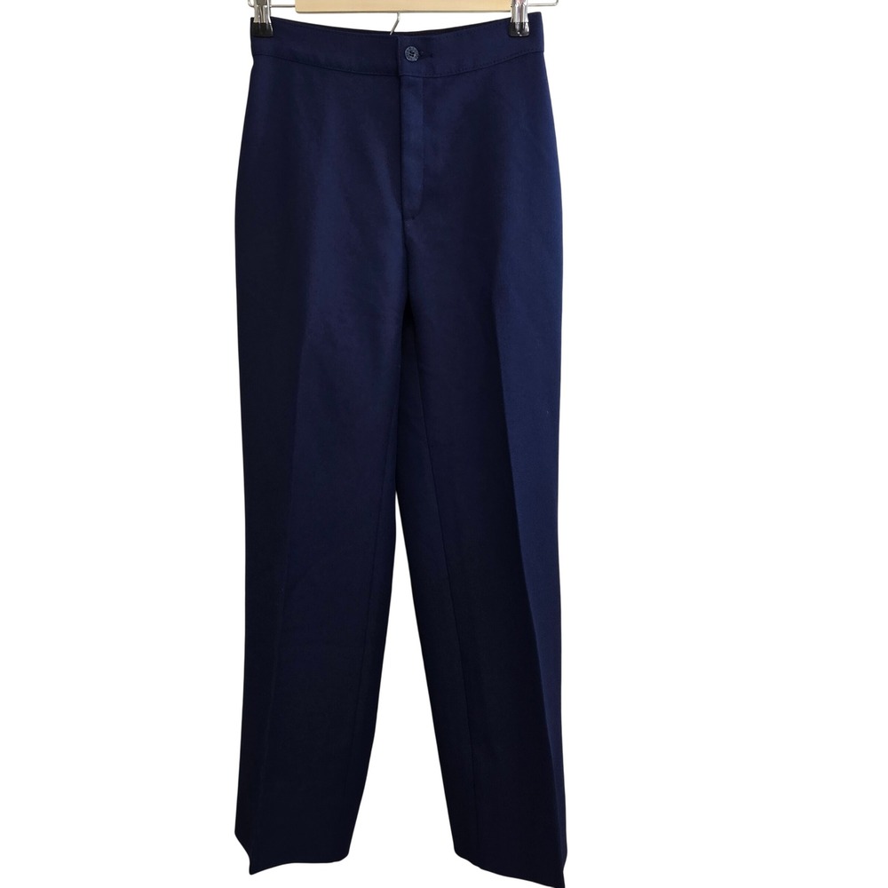 Levi Strauss Co Womens Navy Blue Tailored Dress Pants‎ Size 8